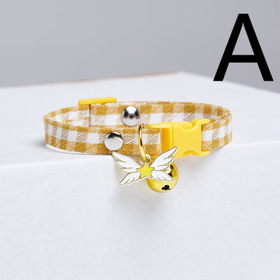 Collar Cuadriculado para Gatos con Campana - Image 16