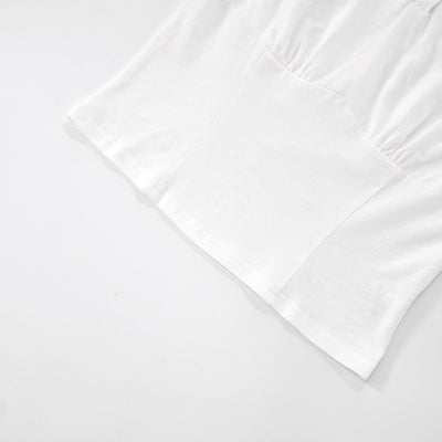 Blusa Básica para Mujer con Cuello Redondo, Botones y Hombros Caídos - Image 16