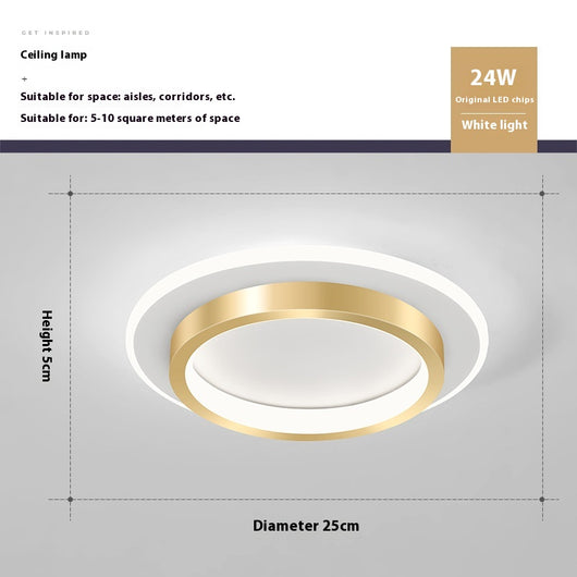Lámpara de Techo LED Nórdica para Pasillos y Entradas - Image 26