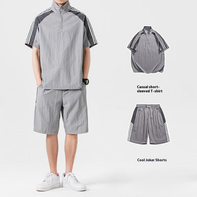 Shorts Deportivos Retro Estilo Japonés para Ocio - Image 3