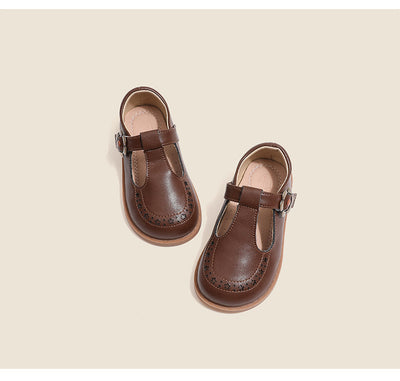 Zapatos de Cuero para Niñas Princesa con Suela Antideslizante - Image 17
