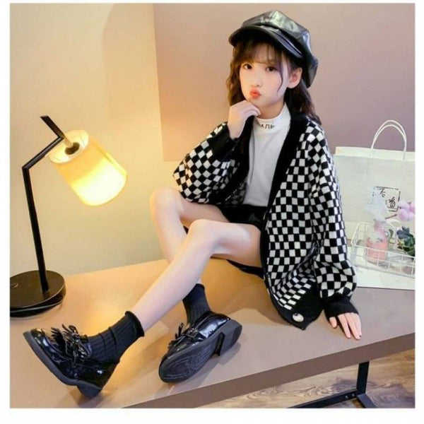 Cardigan Tejido Suelto Estilo Western Unisex