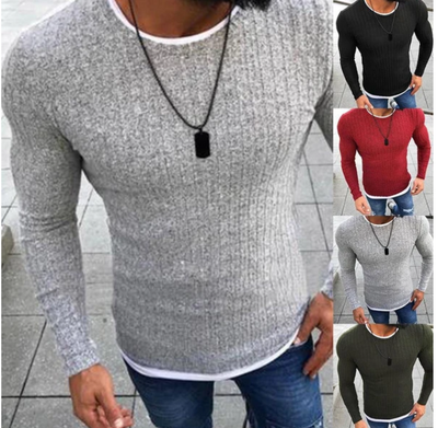 Suéter Tejido Multicolor con Costuras de Ocho Hilos - Image 19