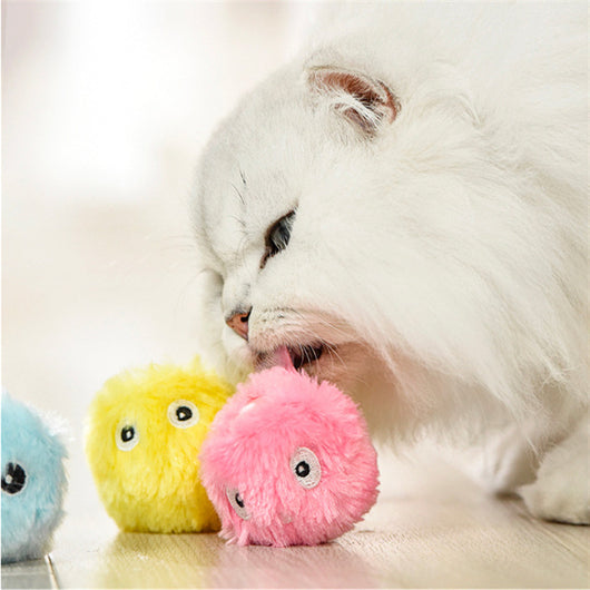 Pelota Interactiva Luminosa para Gatos con Catnip y Sonido - Image 6