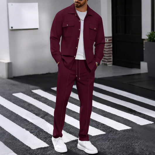 Pantalón Casual de Algodón Texturizado para Hombre - Image 8