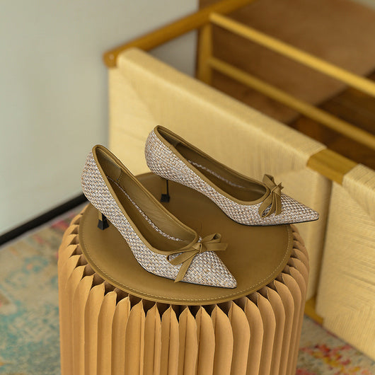 Zapatos de Tacón Alto en Cuero para Mujer - Punta Afilada Elegante - Image 11