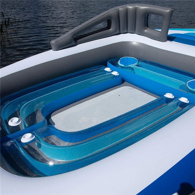 Isla Flotante Inflable para 6 Personas - Cama de Agua PVC - Image 4