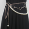 Cinturón de Perlas Decorativo Versátil para Vestidos y Faldas