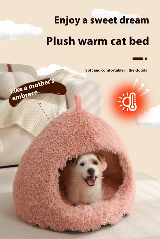 Cama Térmica Acogedora para Gatos - Nido Peluche Invierno - Image 27