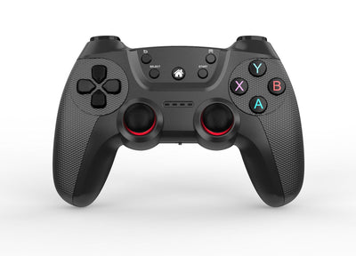 X2 Ultra Home TV Game Console kit with black game stick, two wireless controllers, 64GB MicroSD, and cables. - Image 12