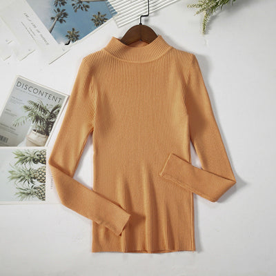 Suéter Cuello Alto Otoño Mujer - Pullover Elegante - Image 20