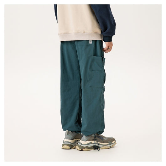 Pantalones Cargo Rectos Holgados para Hombre - Image 25