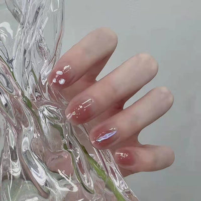 Uñas Postizas Diseño Tulipán Pintadas a Mano - Image 4
