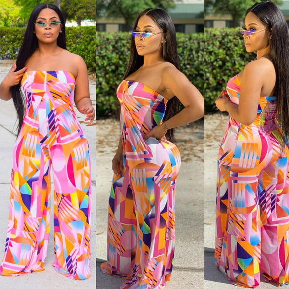 Jumpsuit Estampado Cuernos para Mujer - Diseño Moderno y Atrevido