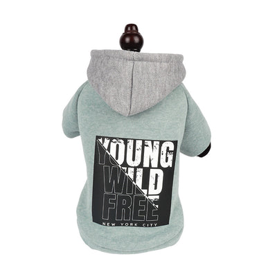 Sudadera con Capucha y Estampado de Letras - Image 3
