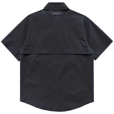 Camisa de Hombre Funcional Multibolsillos Secado Rápido - Image 5