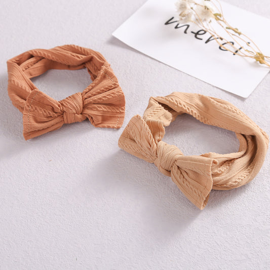 Diadema Elástica con Moño para Bebés y Niñas - Image 2