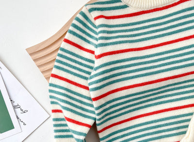 Suéter Rayado Tejido para Niños y Niñas - Image 4