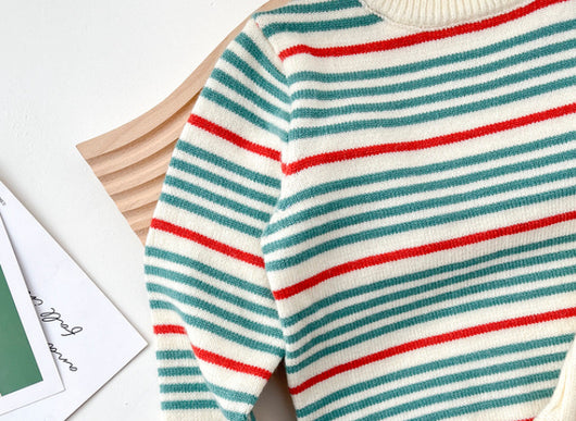 Suéter Rayado Tejido para Niños y Niñas - Image 4