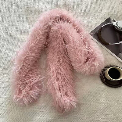 Bufanda de Lujo Personalizada para Mujer - Tejido Peluche Premium - Image 8
