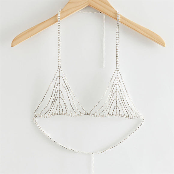 Cadena de Pecho para Fiestas y Discotecas - Accesorio de Moda Nocturna
