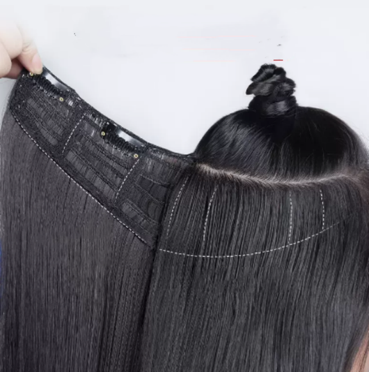 Extensión de Cabello Liso Largo sin Marcas - Image 13