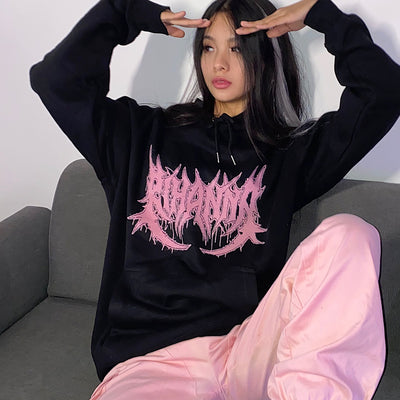 Sudadera Gótica con Espinas Cartoon - Manga Larga - Image 3