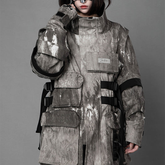 Chaquetas de Camuflaje con Múltiples Bolsillos para Hombre y Mujer