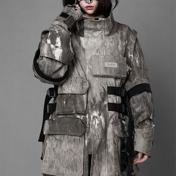 Chaquetas de Camuflaje con Múltiples Bolsillos para Hombre y Mujer