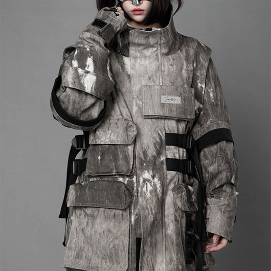Chaquetas de Camuflaje con Múltiples Bolsillos para Hombre y Mujer