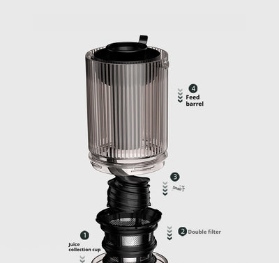 Extractor de Jugo Automático de Alta Potencia con Separación Total - Image 3