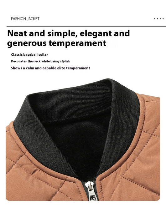 Chaqueta de Invierno Acolchada Talla Grande para Hombre - Image 17