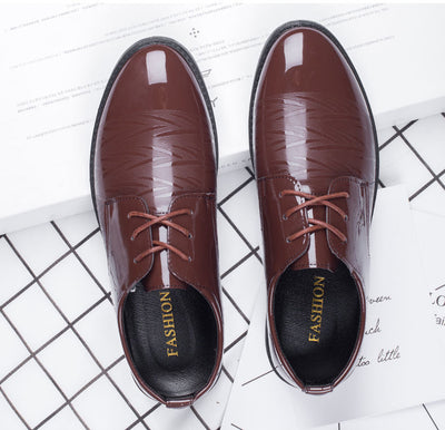 Zapatos de Cuero Elegantes para Hombre - Estilo Británico Formal - Image 30