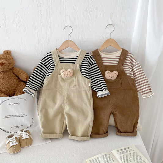 Peto Infantil Casual con Osito para Niños