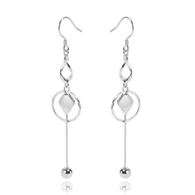 Aretes Borla Temperamento Efecto Cara Delgada Estilo Francés - Image 7