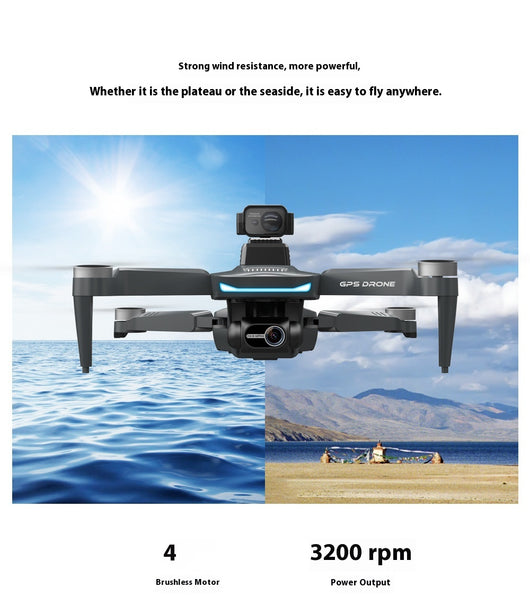 Dron Plegable 4K con Estabilización Anti-vibración y Cámara HD - Image 20