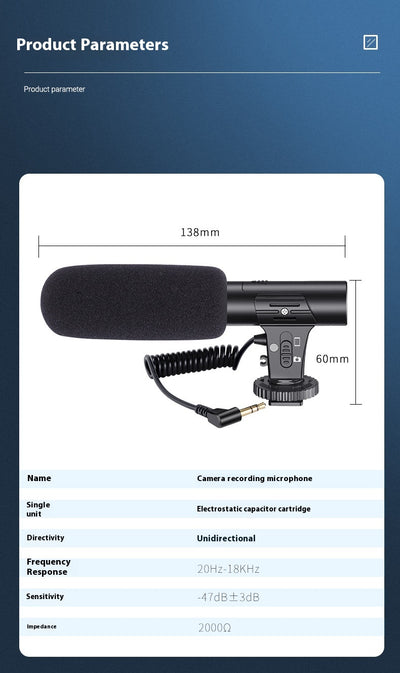 Micrófono Profesional para Grabación de Video en Móvil - Image 15