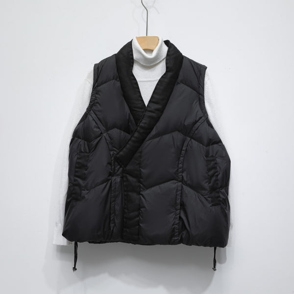 Chaleco Acolchado de Plumón 90% Cuello Alto para Mujer - Image 3
