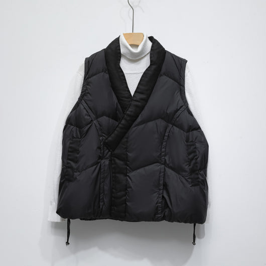 Chaleco Acolchado de Plumón 90% Cuello Alto para Mujer - Image 3