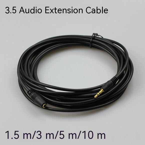 Cable de Extensión de Audio 3.5mm Profesional