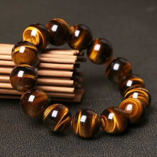 Pulsera de Ojo de Tigre para Hombre - Diseño Minimalista y Poderoso - Image 14