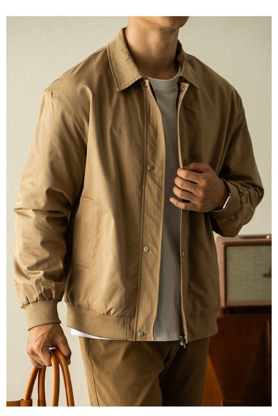 Camisa Antiarrugas Impermeable para Hombre - Colores Lisos, Sin Planchado - Image 35