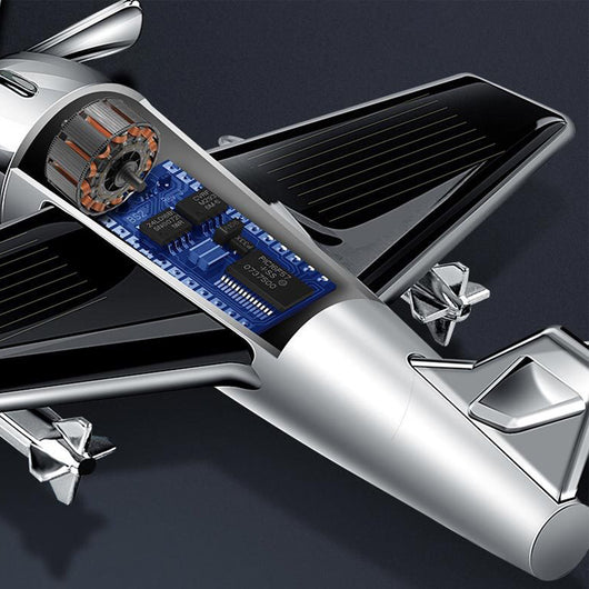Ambientador Solar para Auto - Adorno Avión Decorativo Interior - Image 7