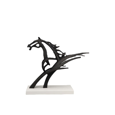 Escultura Decorativa de Caballo en Metal para el Hogar - Image 5