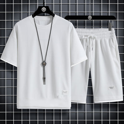 Conjunto Deportivo de Verano para Hombre - Camiseta y Pantalones Casuales - Image 7