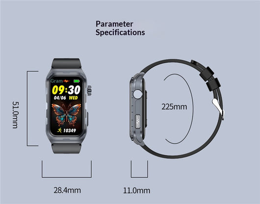 Pulsera Inteligente de Monitoreo Cardíaco, Presión Arterial y Sueño - Image 18