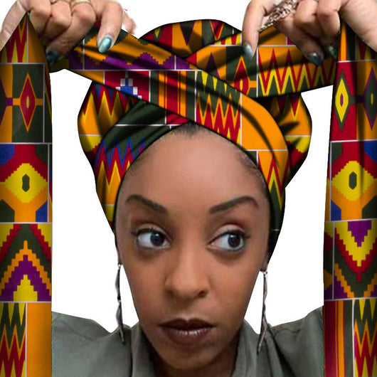Accesorios para el cabello con estampados africanos - Image 7