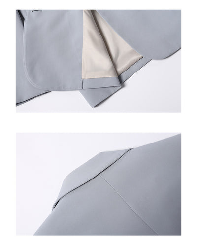 Blazer Morandi Azul Ejecutivo para Oficina y Commute - Image 6