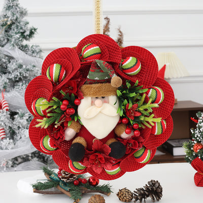 Decoración Navideña Muñeco de Nieve Anciano para Exterior - Image 2