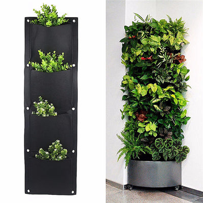 Macetas Colgantes Verticales para Jardín Interior y Exterior - Image 10
